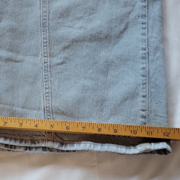 Free People Florence Flare Hi Waist Light Blue Women's Jeans Wide Leg Size 30 - Picture 13 of 14